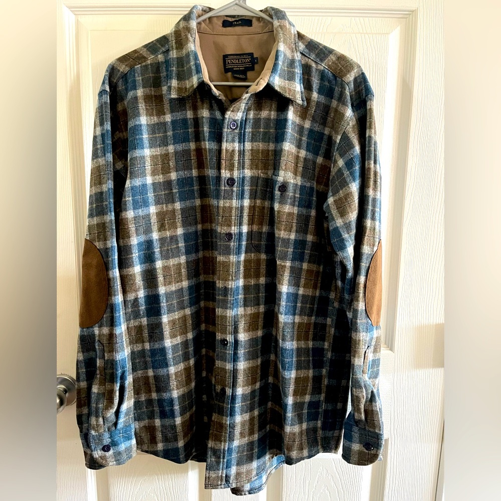 Pendleton Men's Wool Trail Shirt | Size Large
